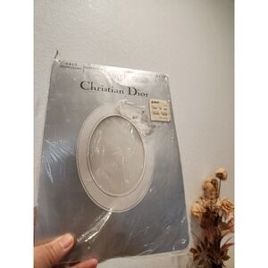 Vintage Christian Dior Diorsissimo Stockings Ultra Sheer Pantyhose NOS